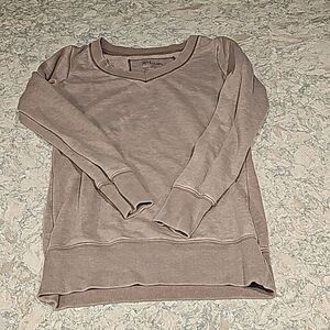 Plush & Lush v-neck sweatshirt